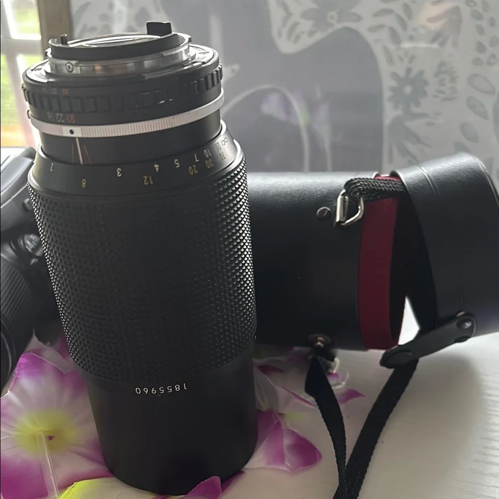 Nikon Series E Black Lens with Textured Grip